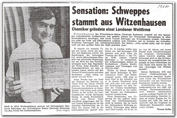 28 TZ Witzenhausen Schweppes